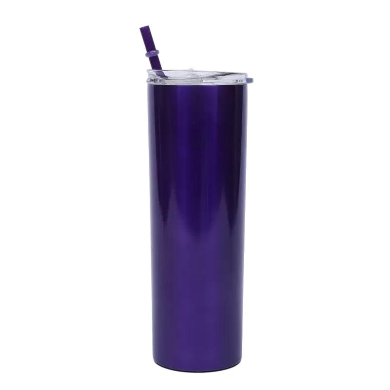Stainless Steel Thermos Water Bottle With Straw
