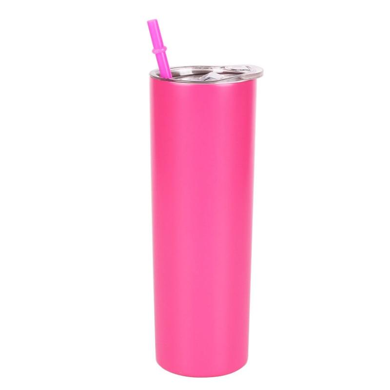 Stainless Steel Thermos Water Bottle With Straw